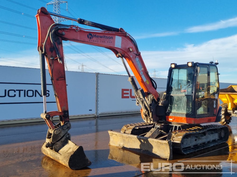 Image for MINI EXCAVATORS 2016 KUBOTA KX080-4