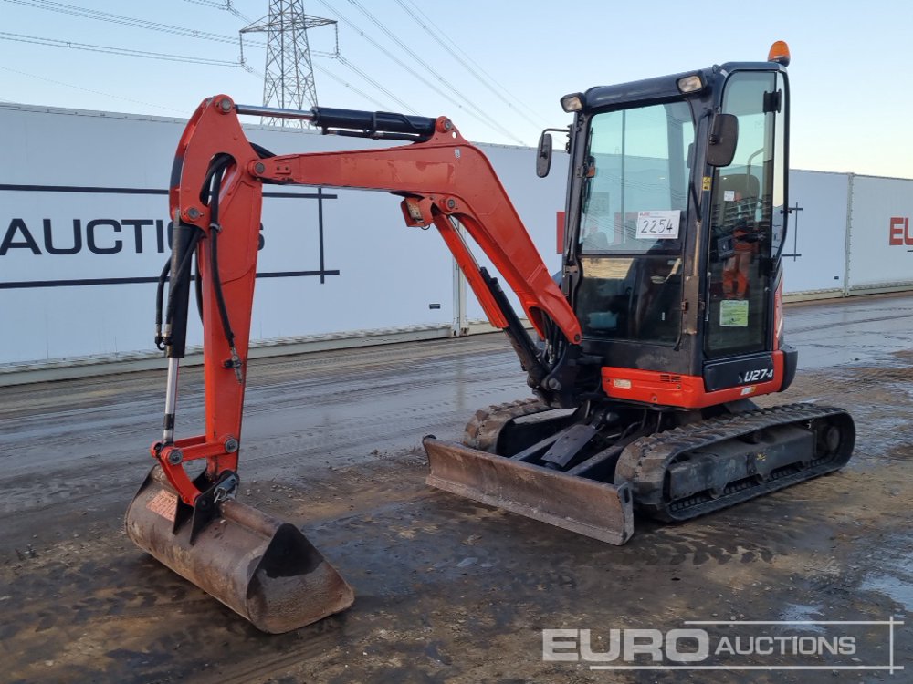 Image de MINI PELLES 2017 KUBOTA U27-4