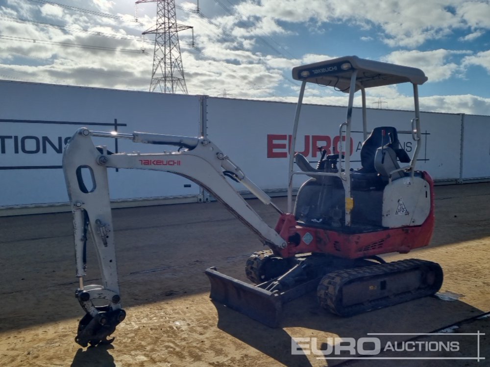 Image for CONSTRUCTION EQUIPMENT 2016 TAKEUCHI TB216 for Sale in United Kingdom