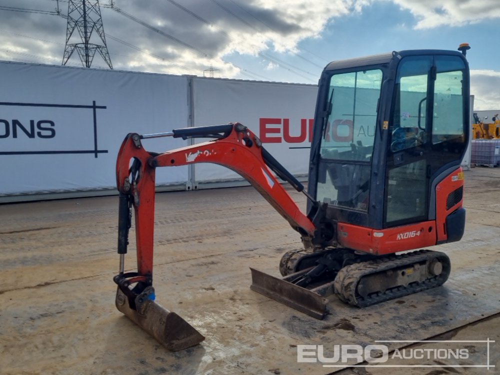 Image de MINI PELLES 2016 KUBOTA KX016-4