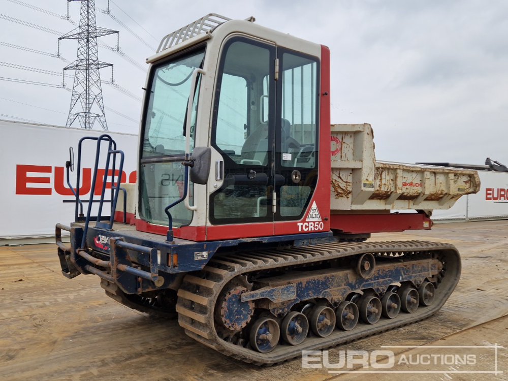 Image de TOMBEREAUX SUR CHENILLES 2015 TAKEUCHI TCR50