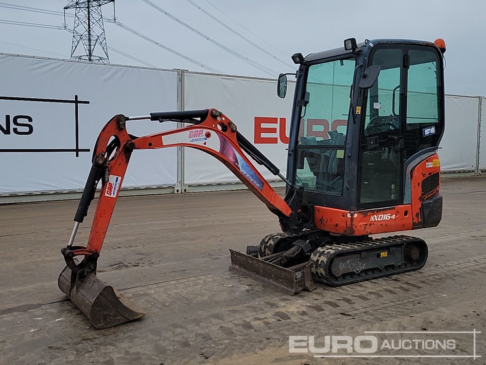 Image de MINI PELLES 2015 KUBOTA KX016-4