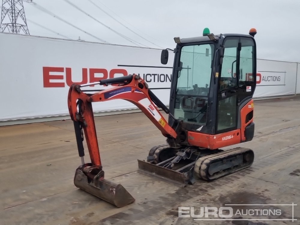 Image de MINI PELLES 2018 KUBOTA KX016-4