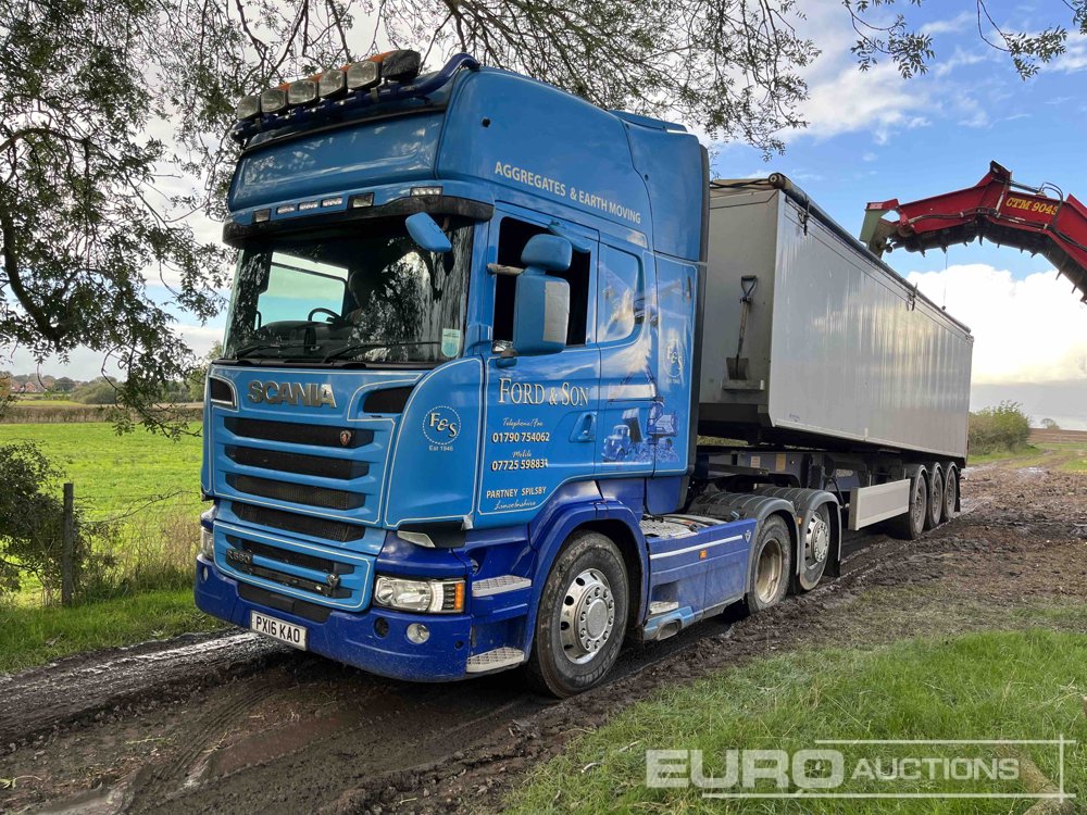 Image de Tracteur routier 2016 Scania R580 V8