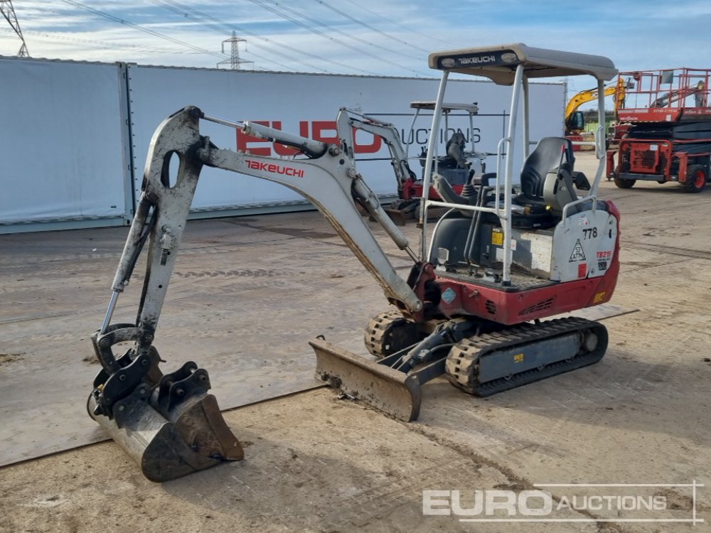 Image de PELLETEUSES 2018 TAKEUCHI TB216