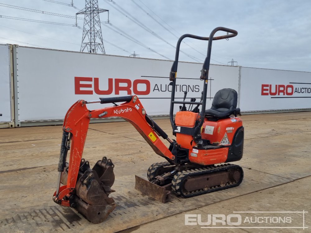 Image for EXCAVATORS 2017 KUBOTA KX008-3