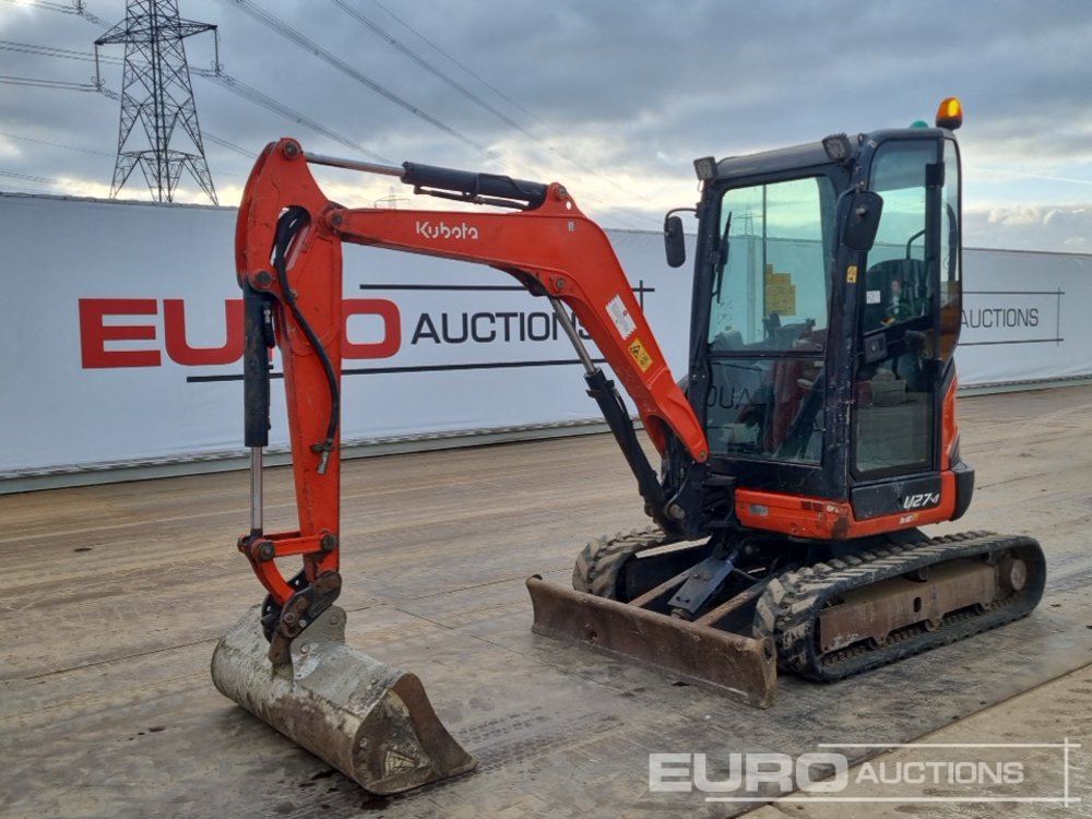 Image for EXCAVATORS 2014 KUBOTA U27-4