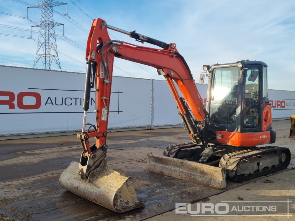 Image for MINI EXCAVATORS 2018 KUBOTA U55-4