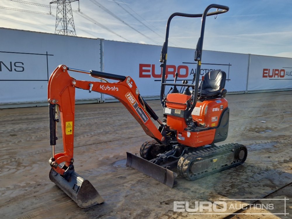 Image for MINI EXCAVATORS 2020 KUBOTA U10-3