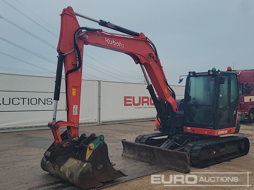 صورة ل 6 Ton+ Excavators 2019 كوبوتا KX080-4A