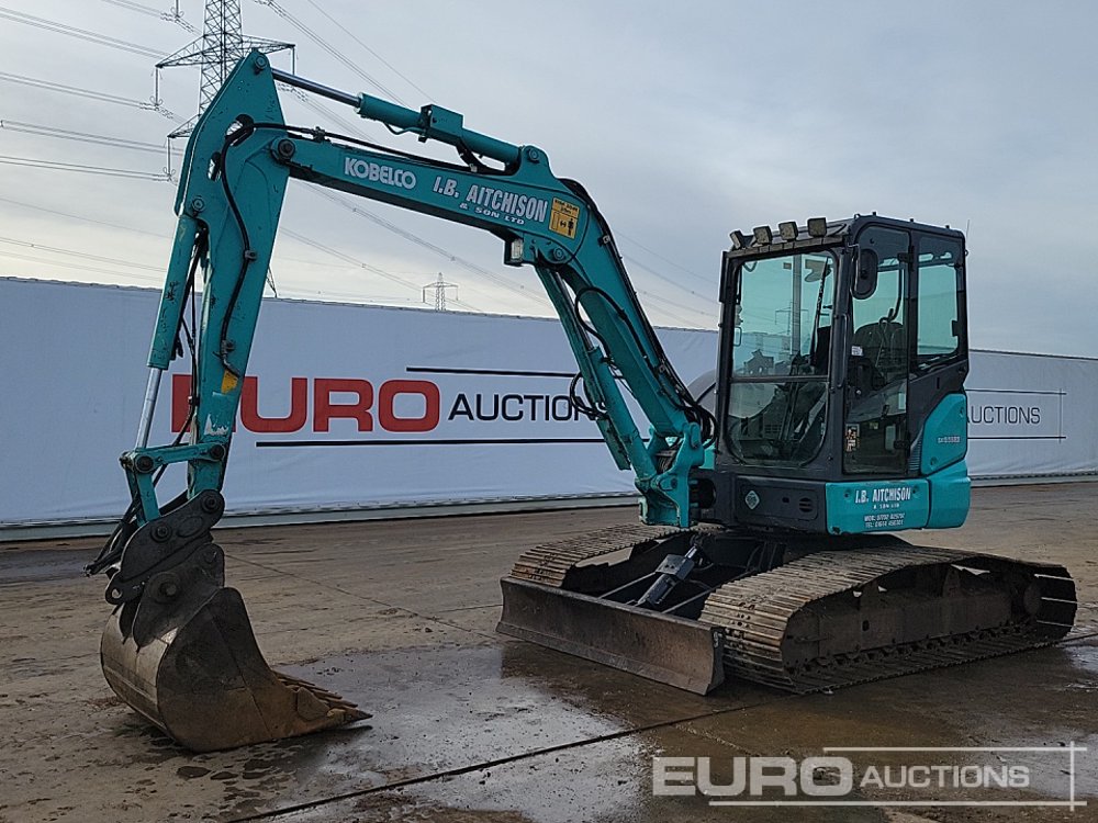 Image for MINI EXCAVATORS 2015 KOBELCO SK55SRX-6