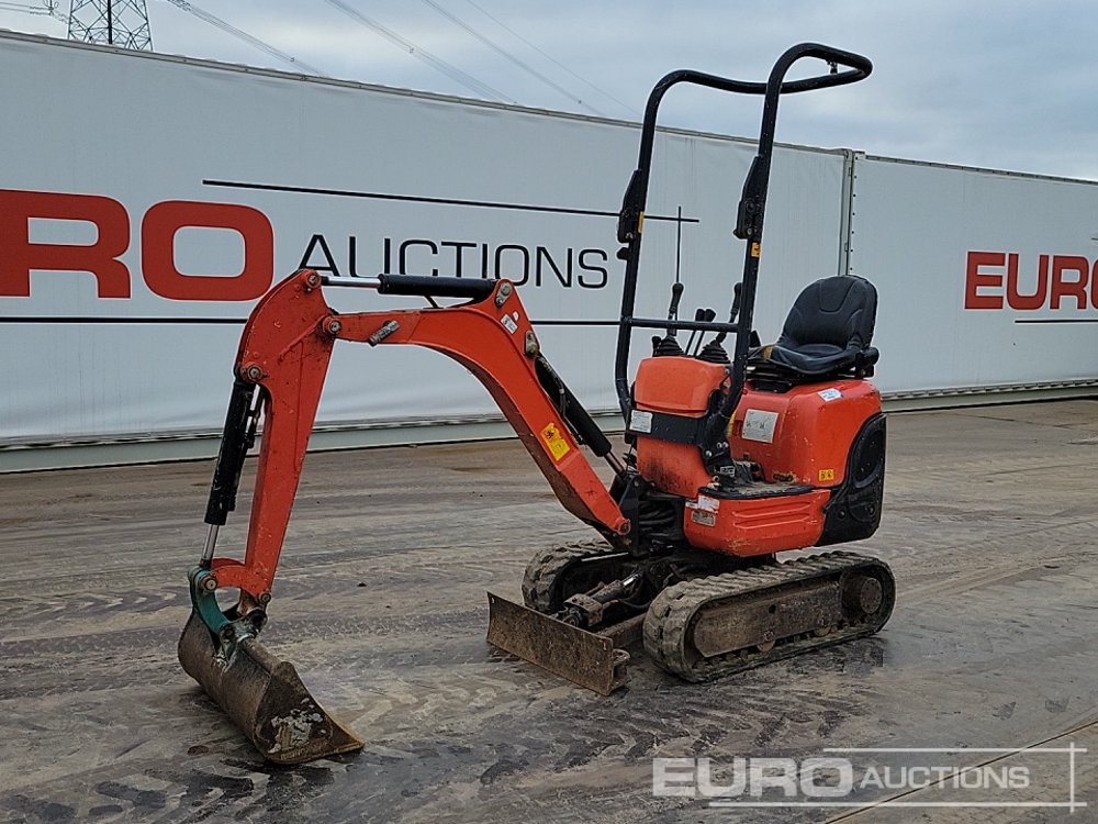 Image for MINI EXCAVATORS 2017 KUBOTA K008-3