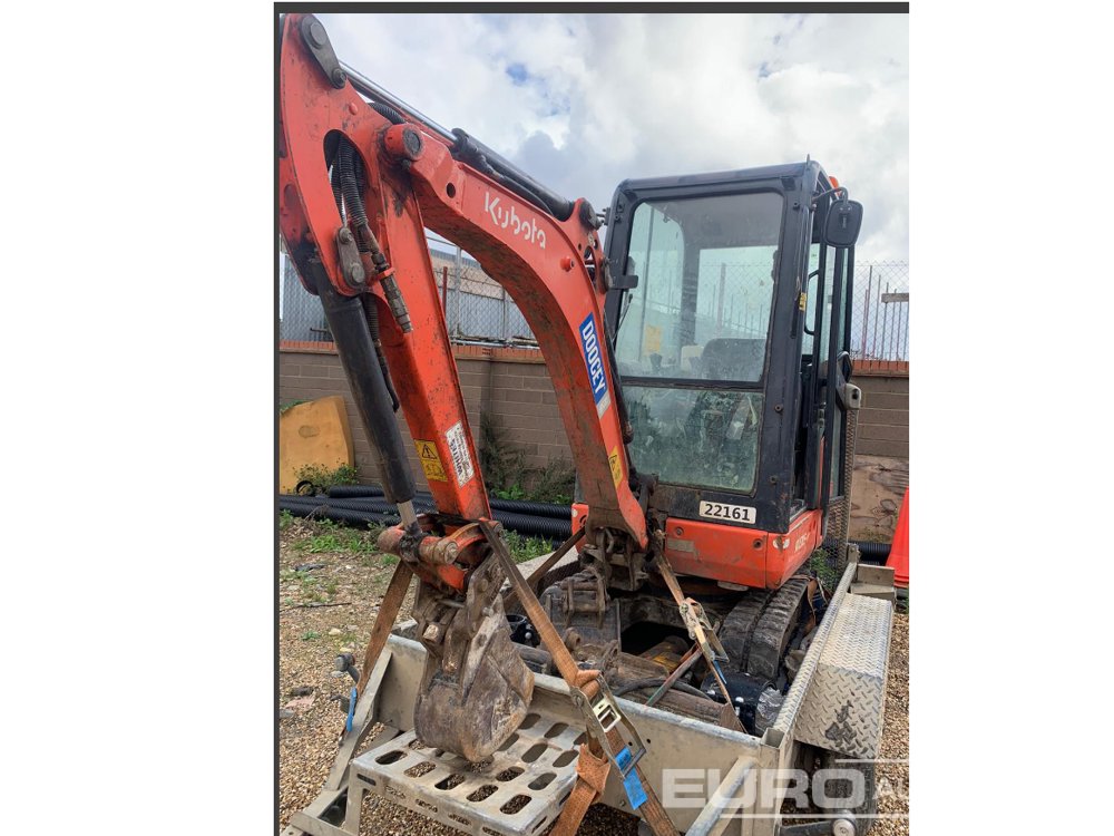 Image for MINI EXCAVATORS 2018 KUBOTA KX015-4