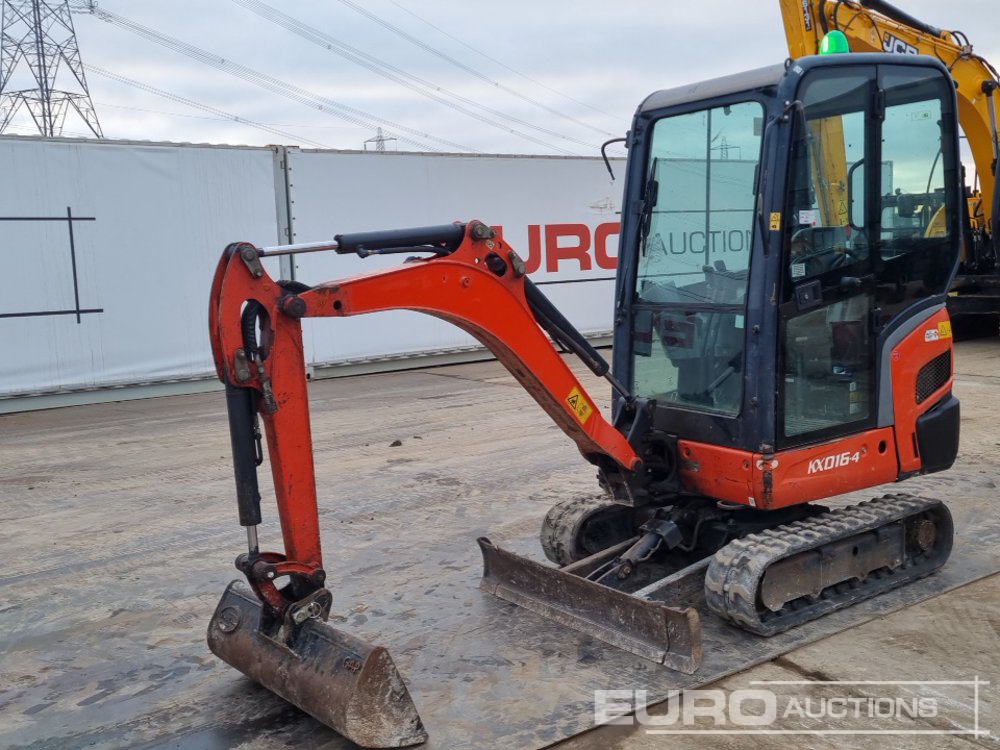 Image for MINI EXCAVATORS 2017 KUBOTA KX016-4