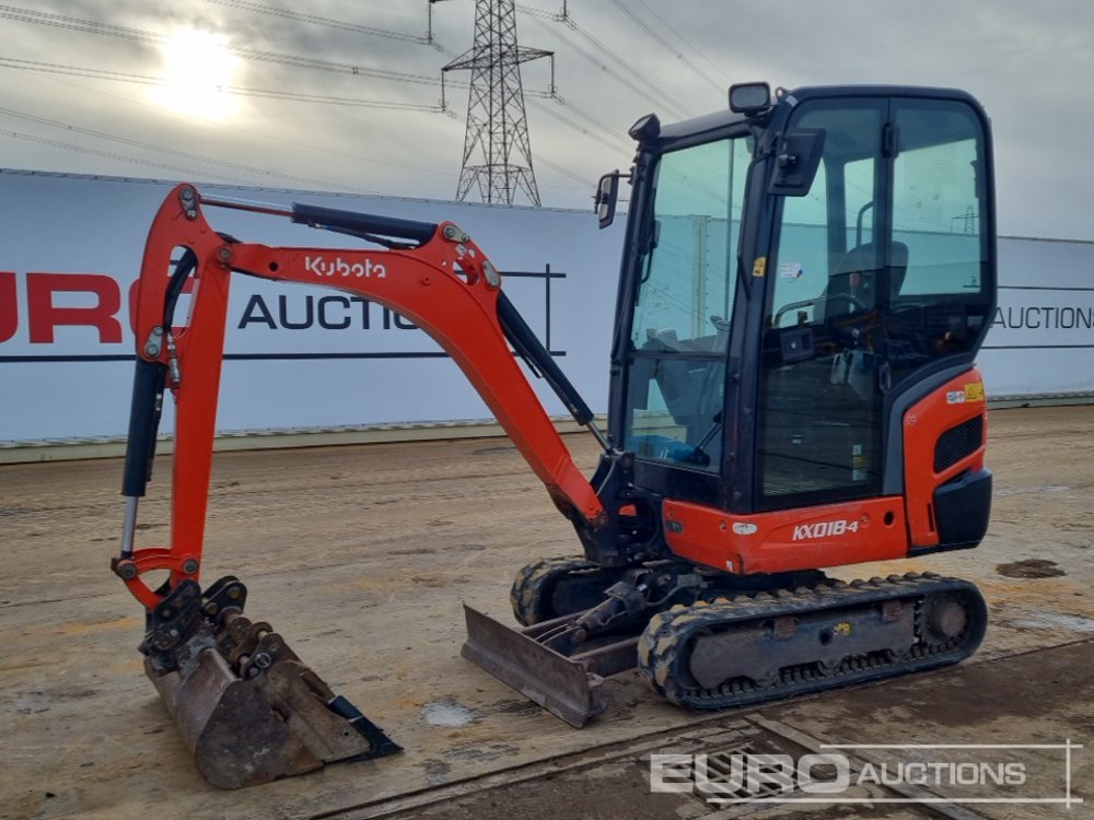 Image for EXCAVATORS 2018 KUBOTA KX018-4