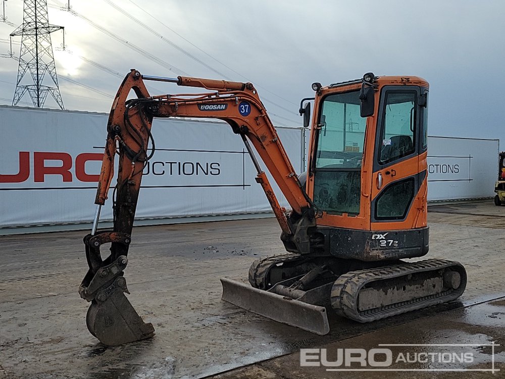 Image de MINI PELLES 2014 Doosan DX27Z