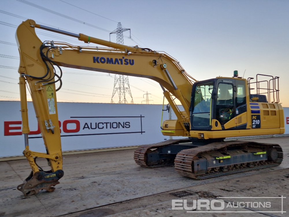 Image de PELLETEUSES SUR CHENILLES 2022 Komatsu PC210-11