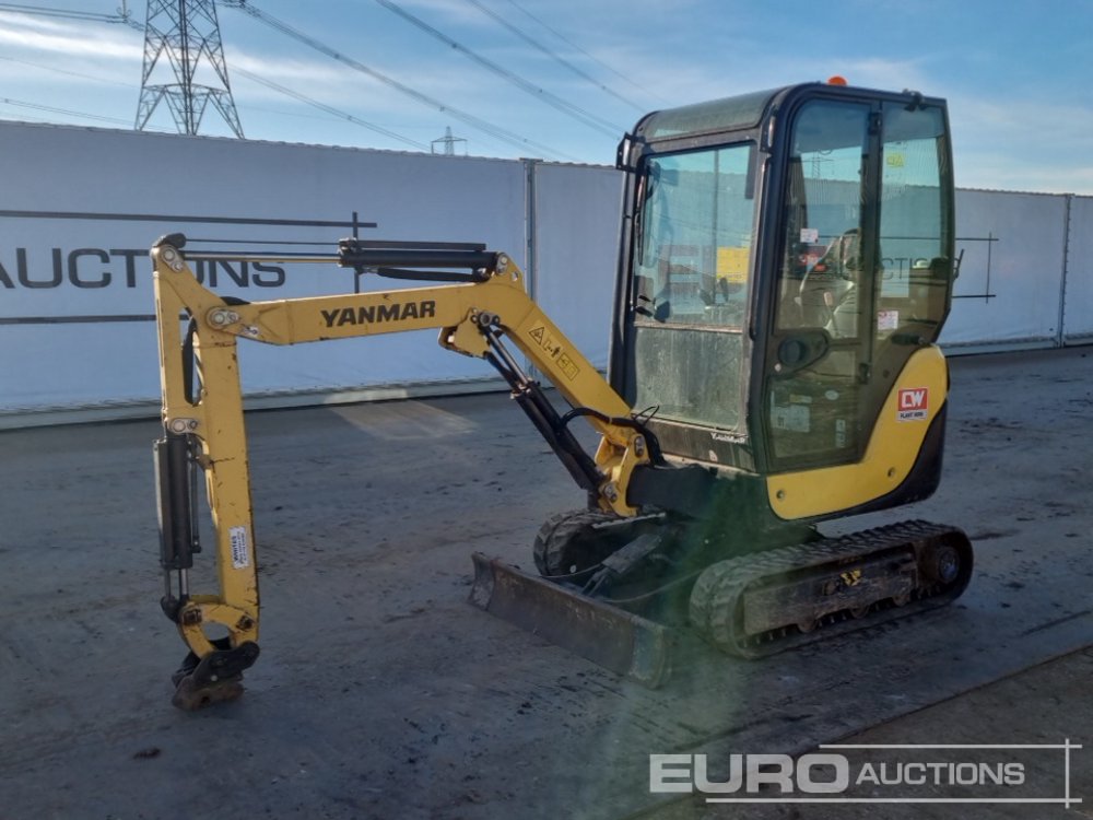 Image for MINI EXCAVATORS 2020 YANMAR SV18