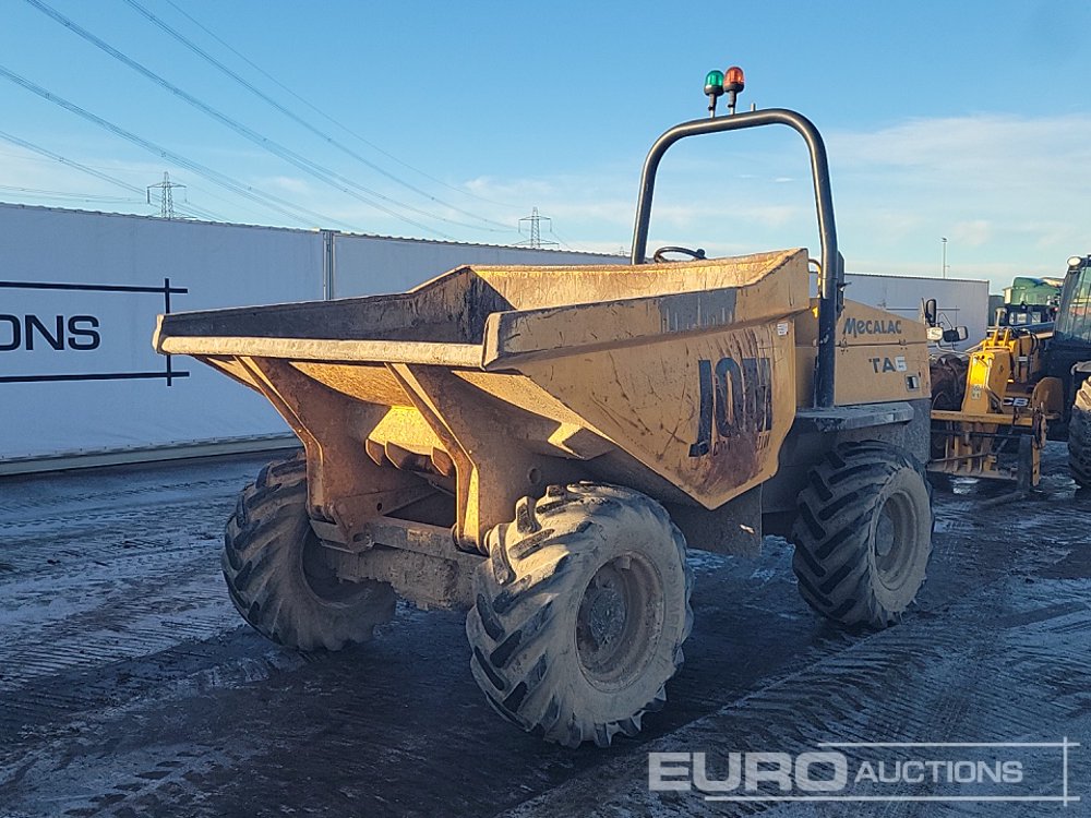 Image de TOMBEREAUX DE CHANTIER 2018 Mecalac TA6