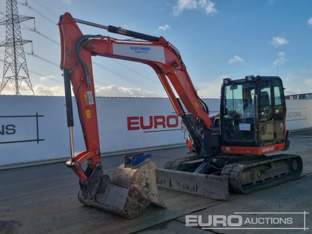 Image for MINI EXCAVATORS 2019 KUBOTA KX080-4