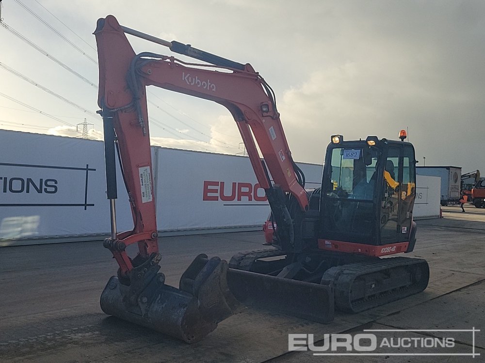 Image for MINI EXCAVATORS 2016 KUBOTA KX080-4