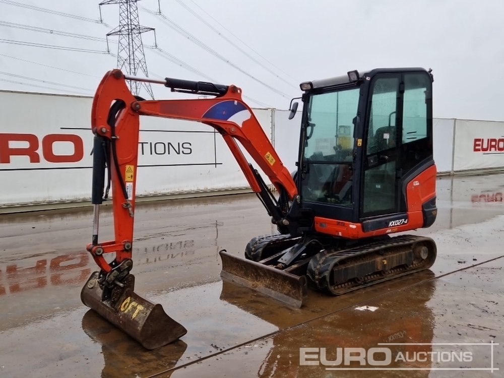 Image for MINI EXCAVATORS 2017 KUBOTA KX027-4