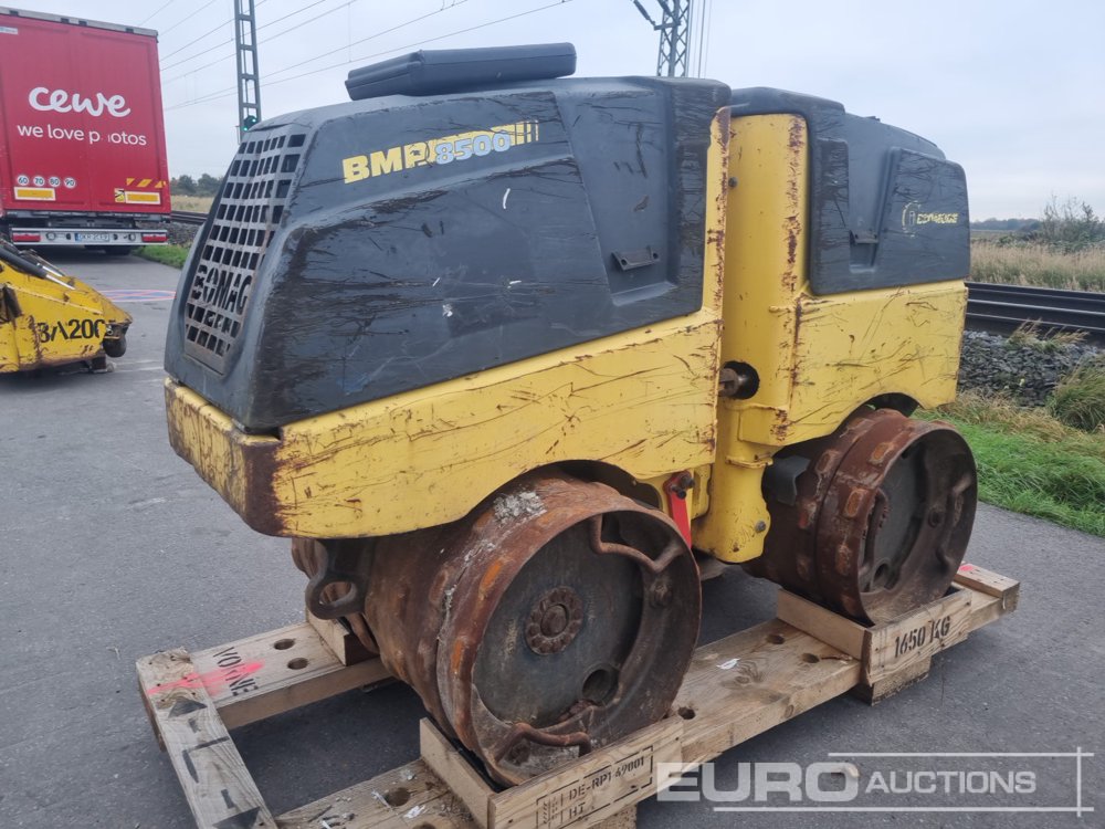 Image for construction equipment - excavator - tracked excavator BOMAG BMP 8500