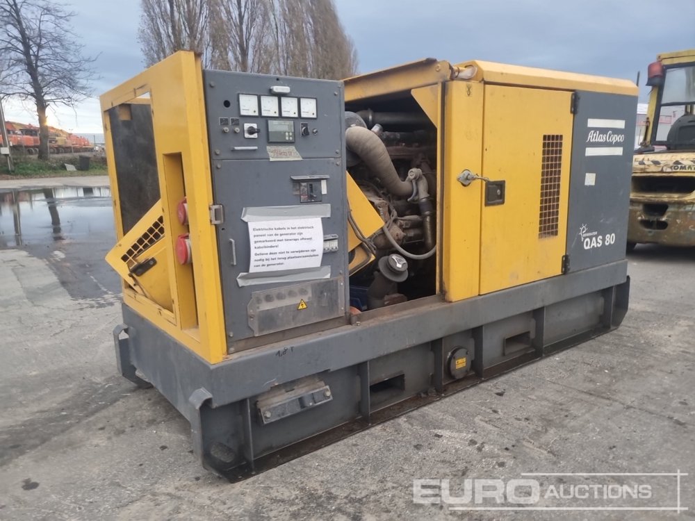 Image for GENERATORS 2008 Atlas Copco QAS78