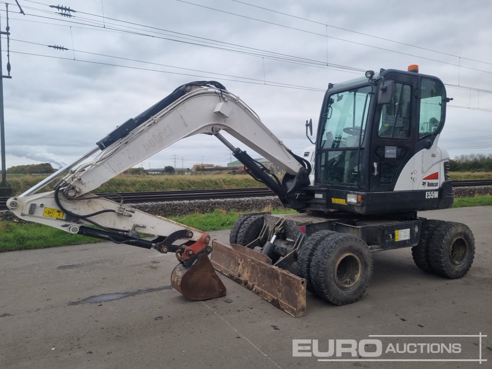 Image for EXCAVATORS 2014 BOBCAT E55W