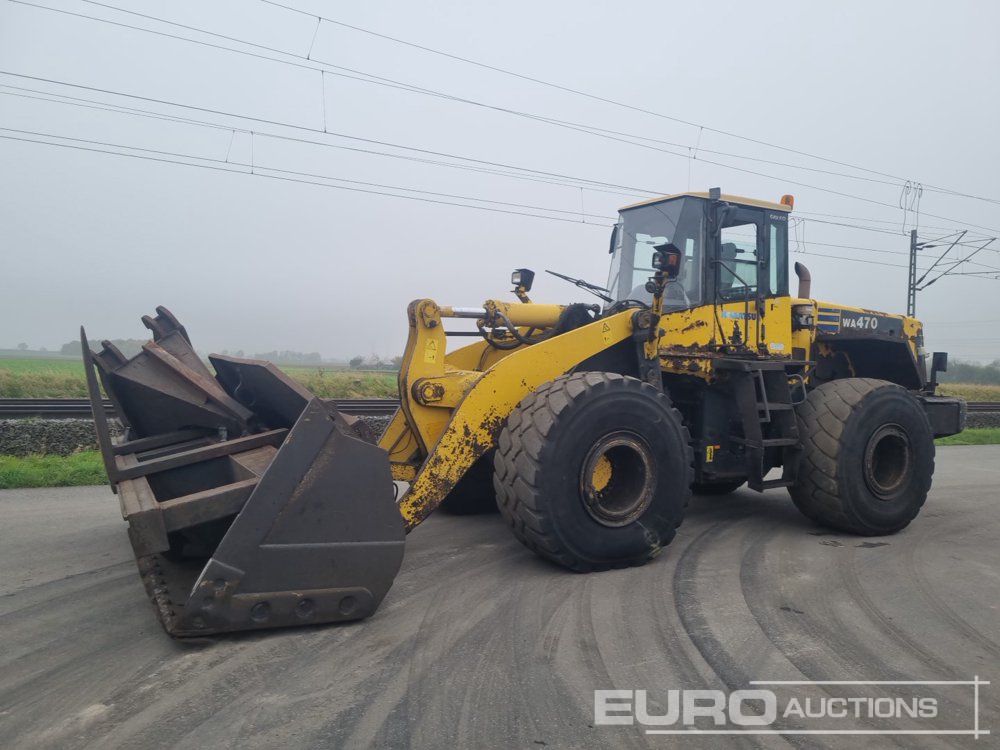 Image de CHARGEUSES SUR PNEUS Komatsu WA470-5H