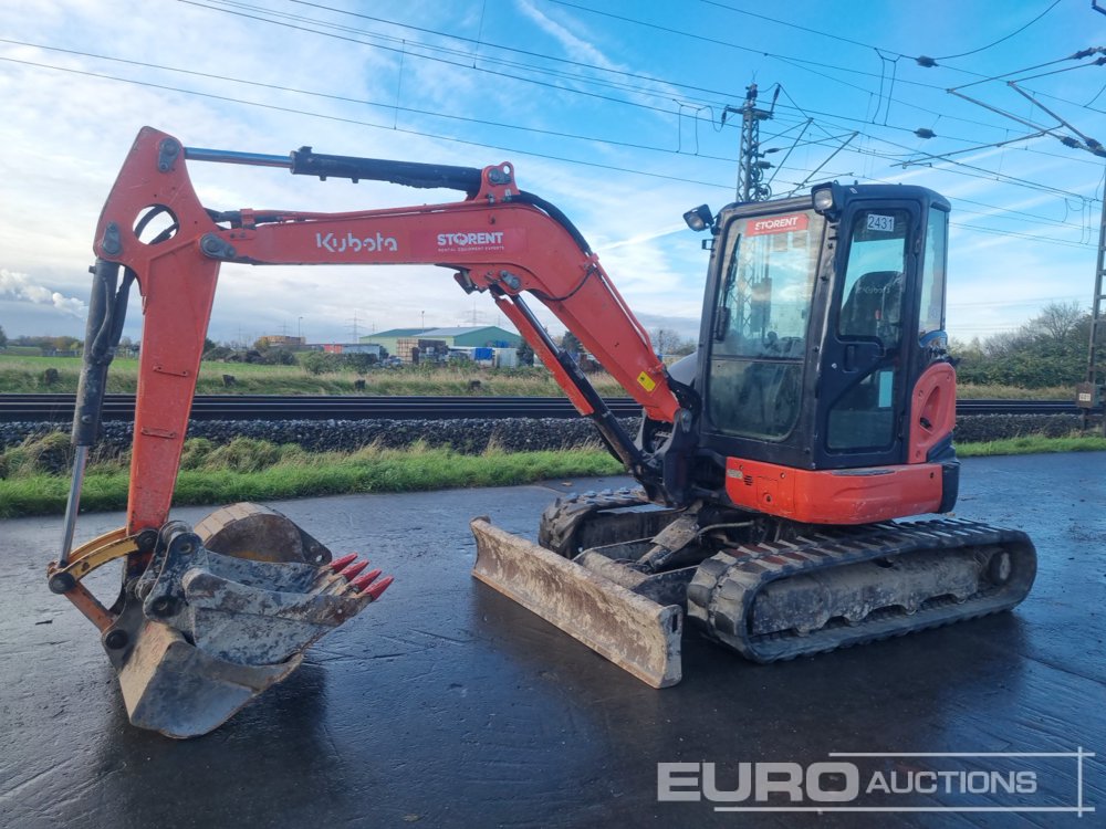 Image for MINI EXCAVATORS 2014 KUBOTA U48-4