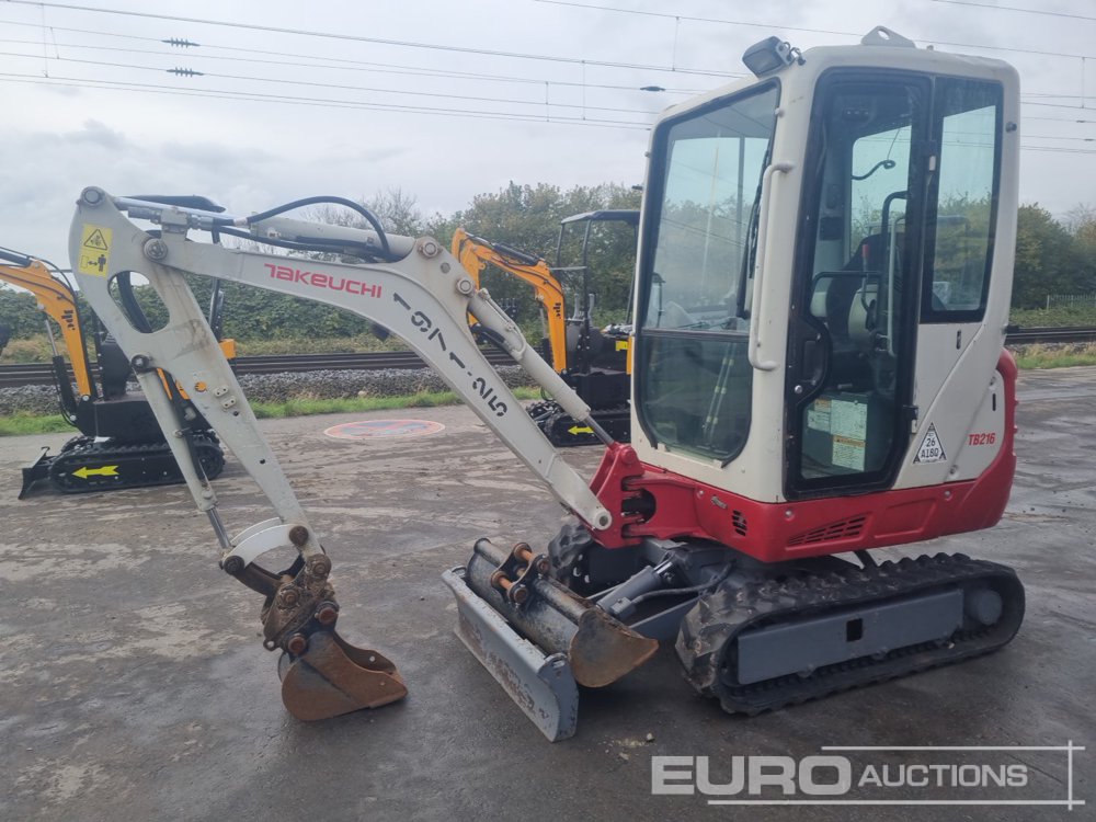 Image de MINI PELLES 2014 TAKEUCHI TB216