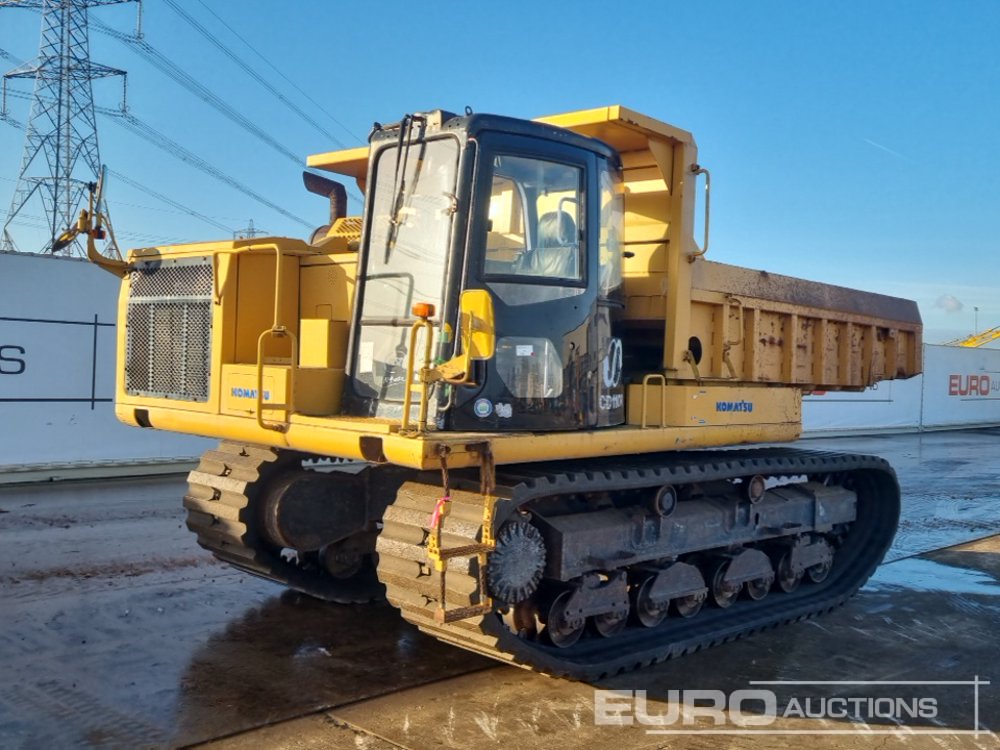 Image de TOMBEREAUX SUR CHENILLES Komatsu CD110R-1