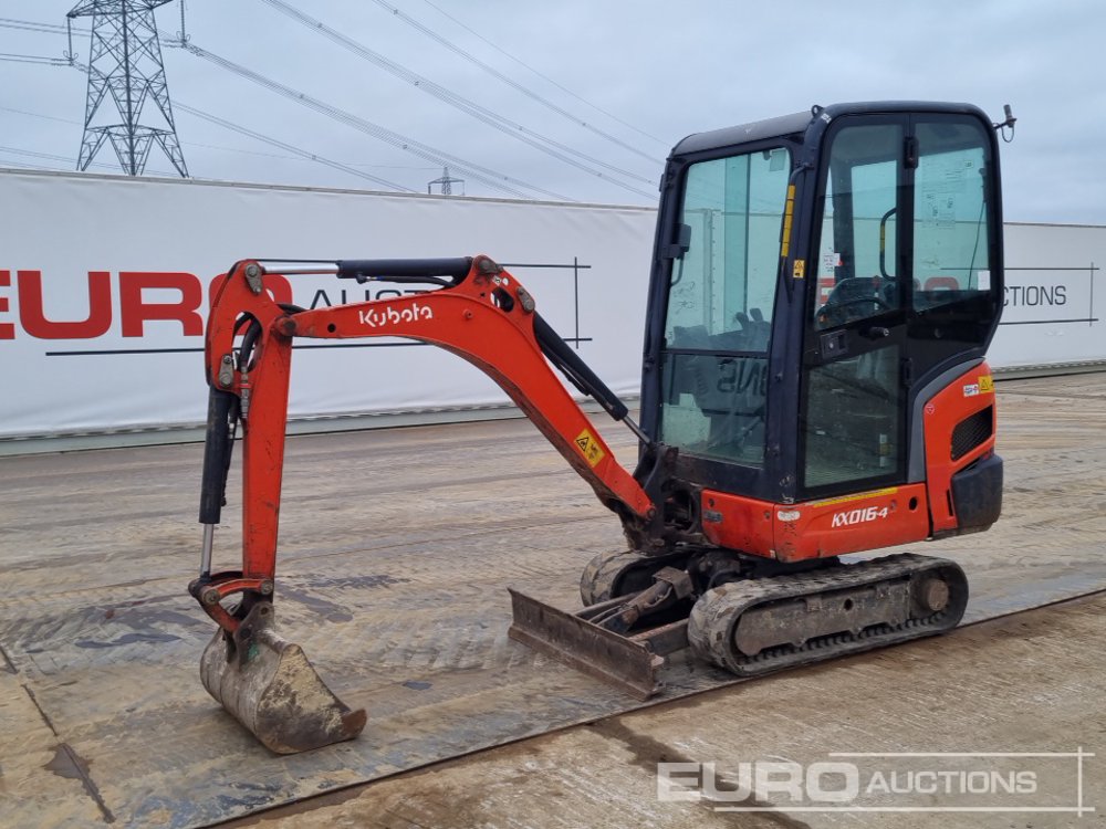 Image for MINI EXCAVATORS 2017 KUBOTA KX016-4